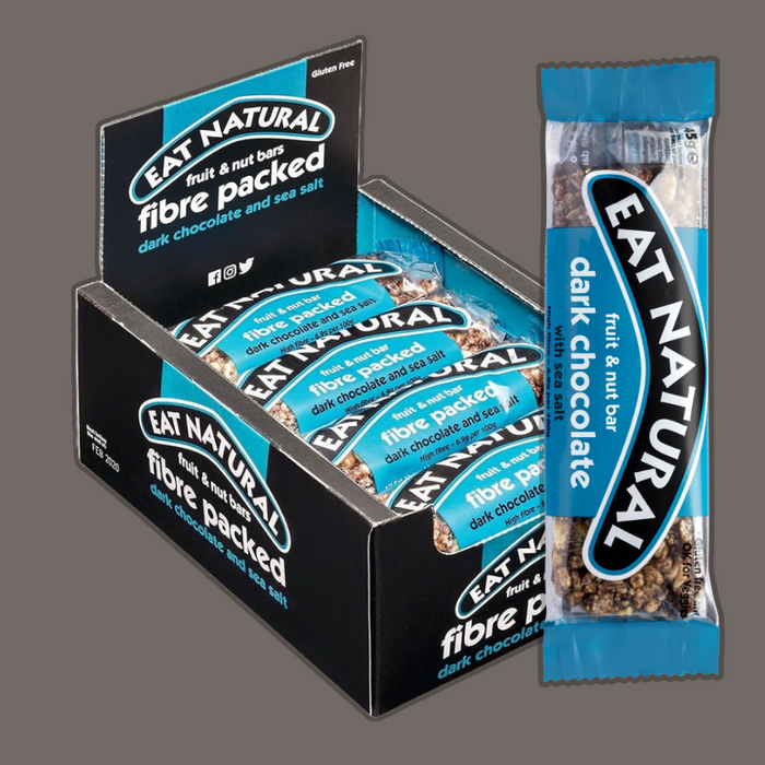 Fibre Packed Dark Chocolate & Sea Salt (Pack of 12)