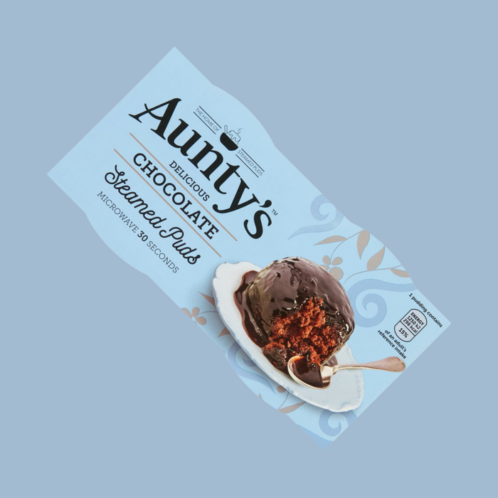 Aunty's Chocolate Steamed Puddings 2's x 1