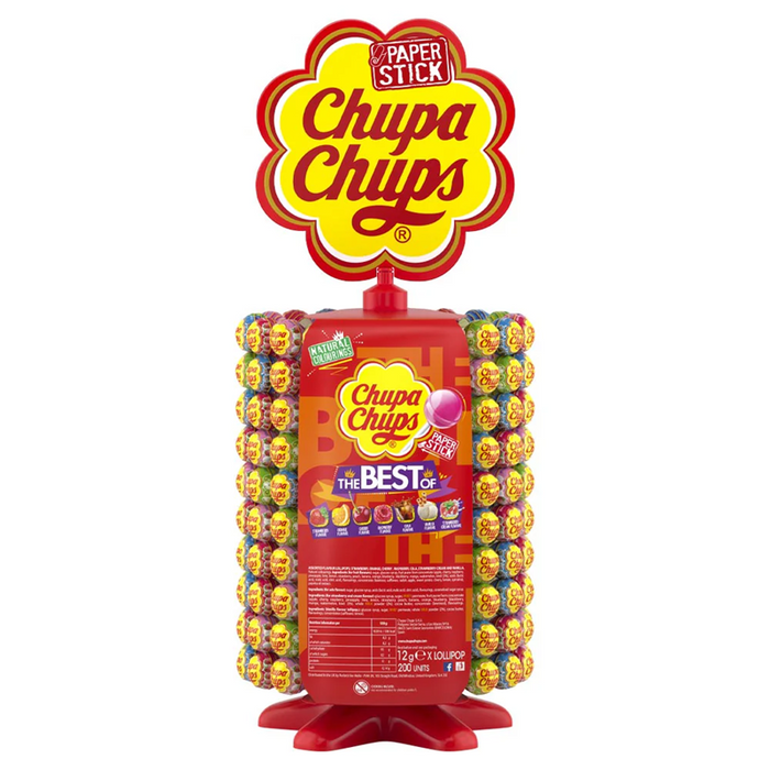 Chupa Chups STAND - 200 Lollipops