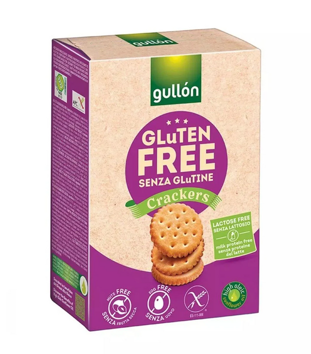 Gullon Gluten Free Crackers Boxed 200g x 5