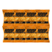 Front view of HOOP CHIPS Chilli Garlic Plantain Chips 35g x 8 multipack box showing the brand name and Chilli Garlic flavor on the packaging