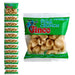 Ginco Salt & Vinegar Pork Crunch 12-pack — front packaging with Ginco logo, Salt & Vinegar label and image of crispy pork cracklings