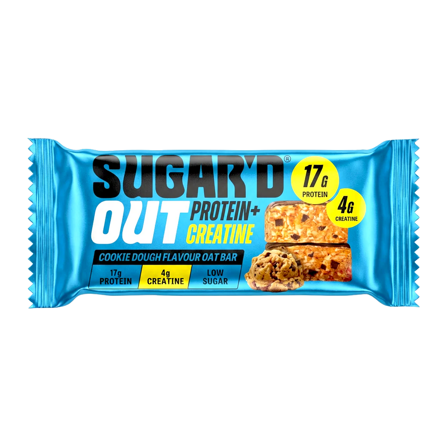 Sugar'D Out Cookie Dough Protein + Creatine Oat Bar (12 x 68g)