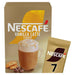 Nescafe Vanilla Latte Instant Coffee box with 7 sachets
