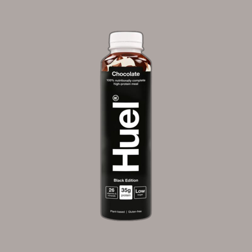 Huel Black Edition chocolate flavor meal drink