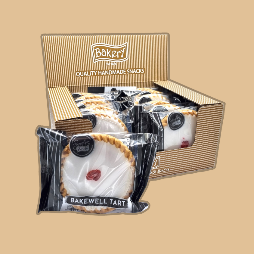 Pearl's Signature Range - Cherry Bakewell Tart (Case of 12)