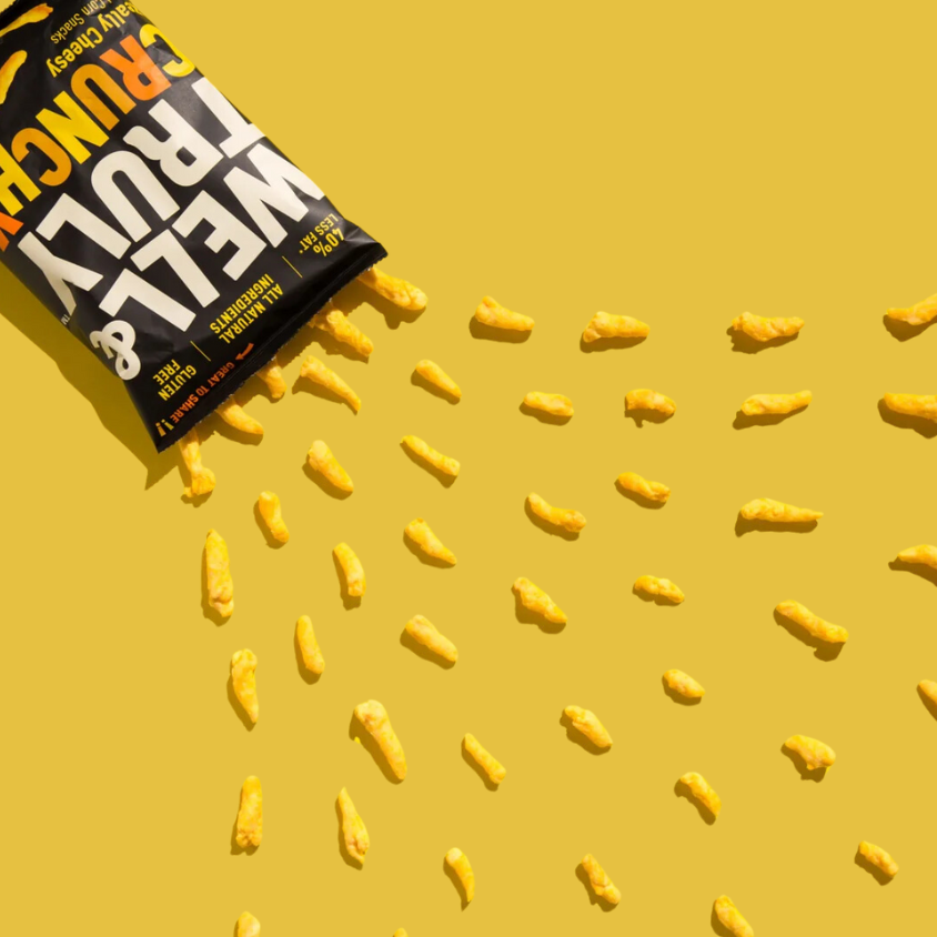 Crunchy Well & Truly Really Cheesy Corn Sticks