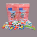 Assortment of freeze-dried American candies