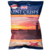 Single Kent Crisps Smoked Chipotle Chilli 150g bag with ridged potato crisps spilled out, highlighting smoky chipotle seasoning
