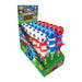 Box of 18 Rose Football Fever sweets — rose-flavored, football-shaped candies arranged in a football-themed gift box, ideal as a novelty gift.