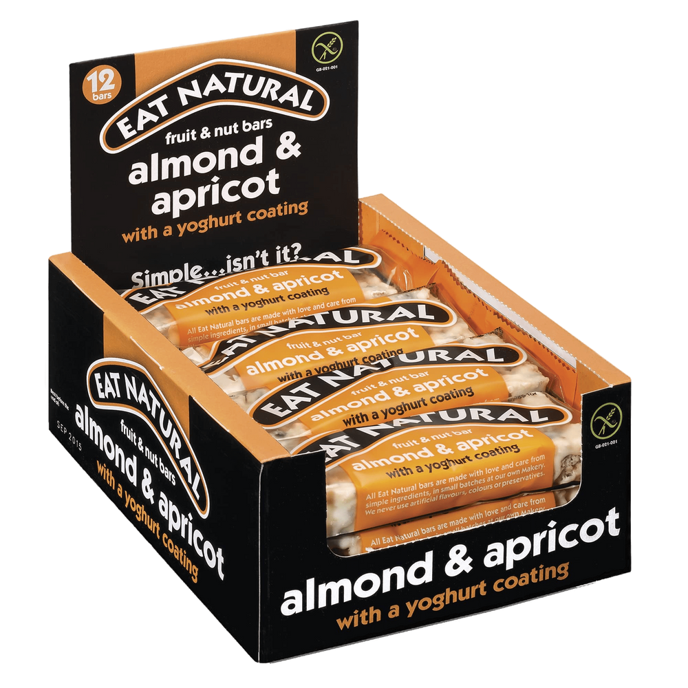 Almond & Apricot with Yoghurt Coating (Pack of 12)