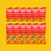 Mixed Fruit Fizzy Pencils Sweets in a 150g Case - Gummy Land