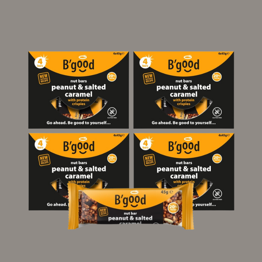 B'Good protein crisp bars multipack for on-the-go snacking