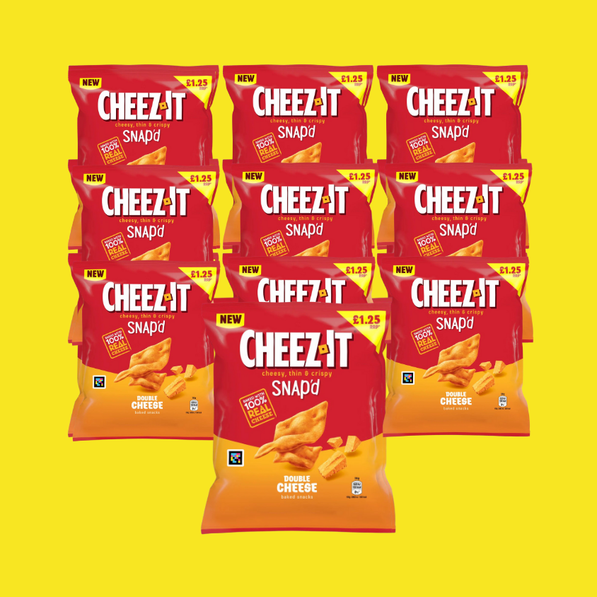 Cheez It Double Cheese Crackers 10 x 65g