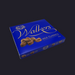 Close-up of individually wrapped milk chocolates from the Walkers luxury gift box.