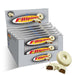 12-pack (128g each) of Filipinos white chocolate–dipped ring biscuits, showing branded boxes and an opened individual pack with white-chocolate-coated biscuit rings visible