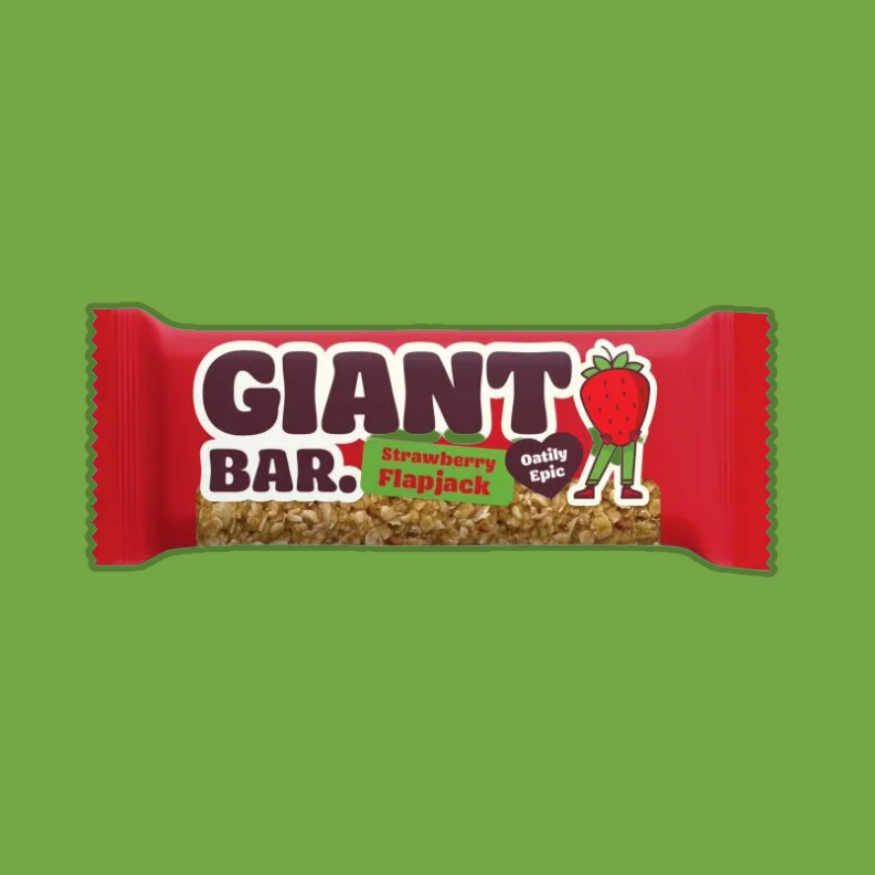 Giant Bar Raspberry MA Baker Giant Bars Mix Berry (Pack of 20) - Tasty vegan oats bars ...
