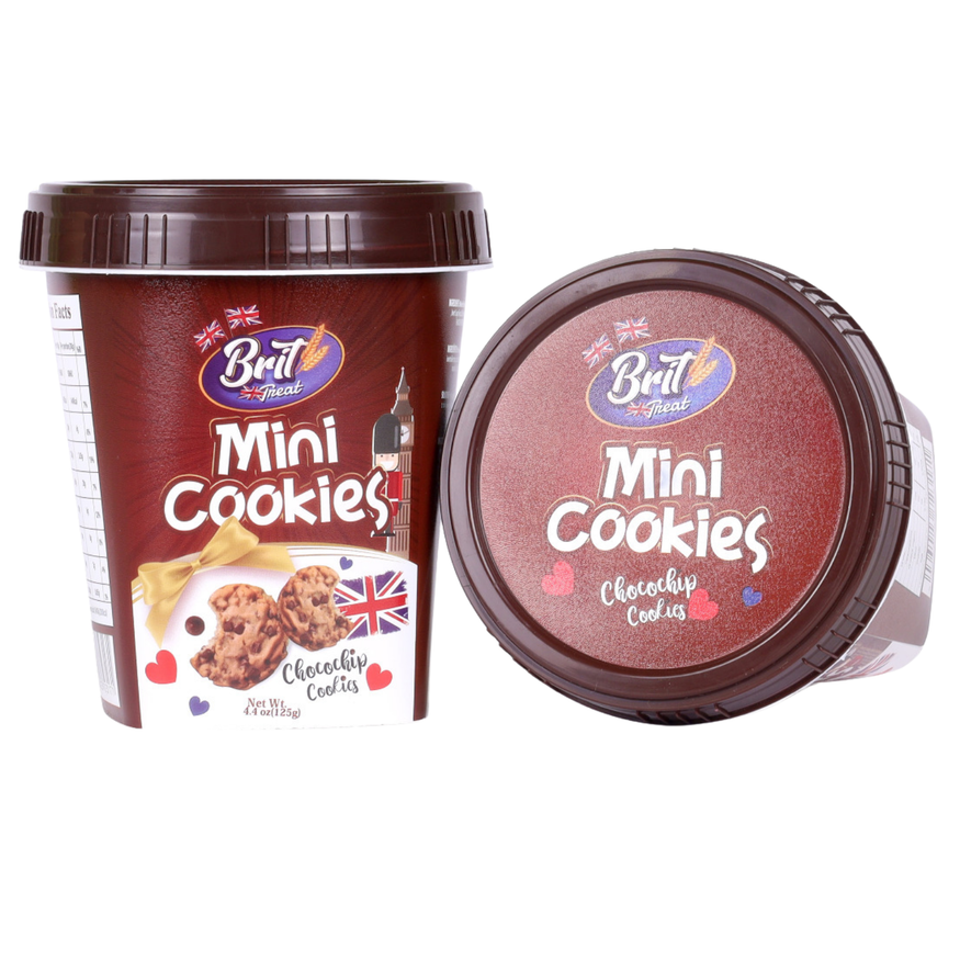 Brit Treat Mini Chocolate Chip Cookie Tub 125g x 1
