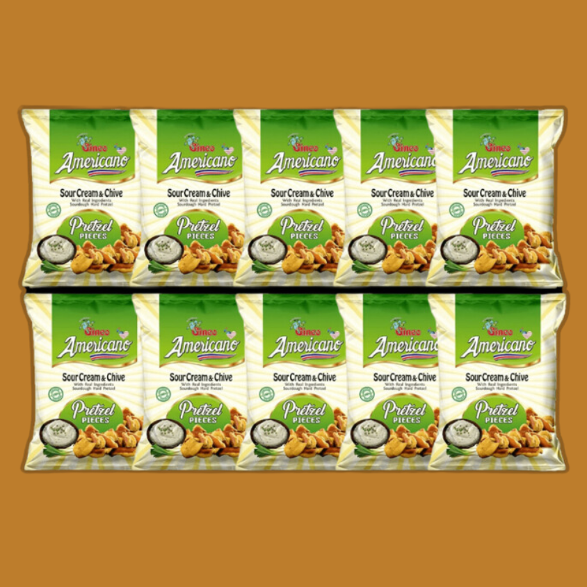 Sour Cream & Chive Pretzel Pieces (Pack of 10)