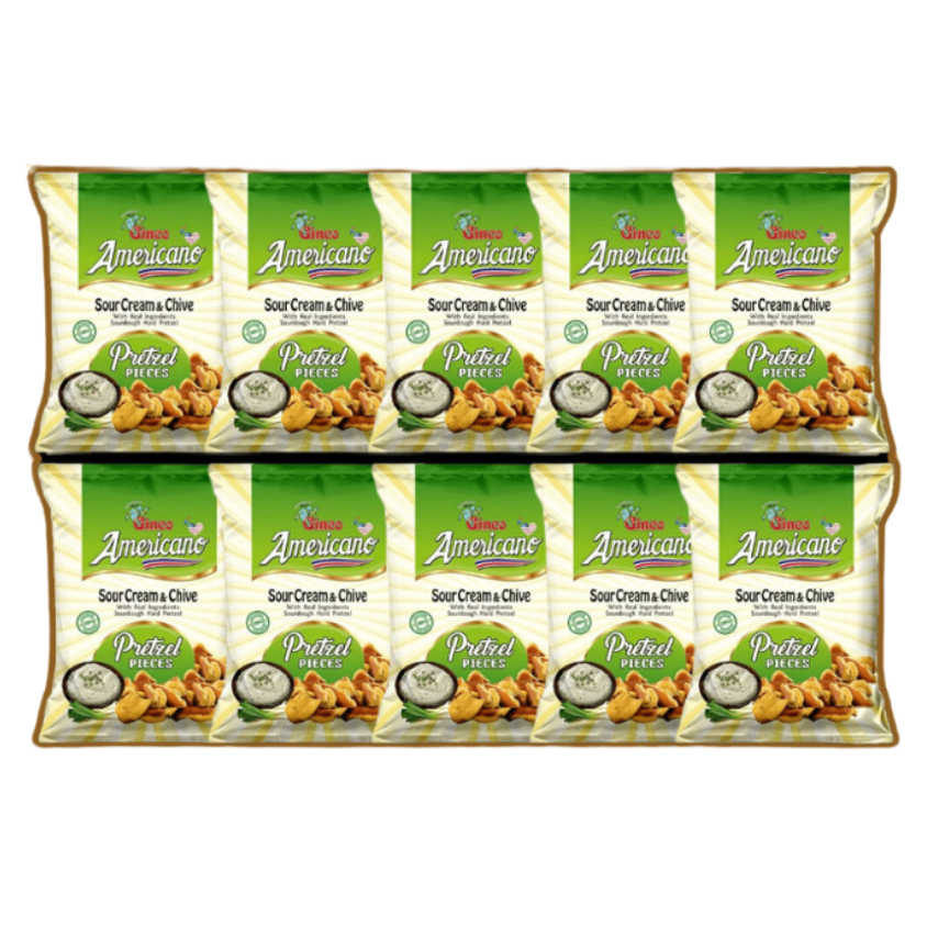 Sour Cream & Chive Pretzel Pieces (Pack of 10)