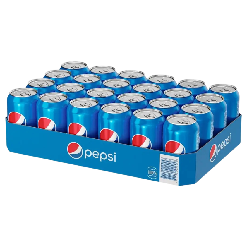 Pepsi Regular 330ml Cans - Multipack of 24