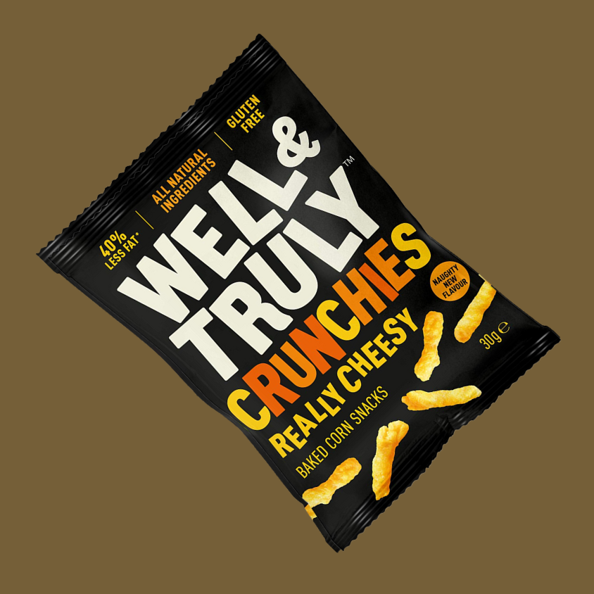 Well & Truly Corn Sticks - Really Cheesy flavor