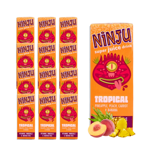 Ninju Tropical Super Juice 200ml bottle front view