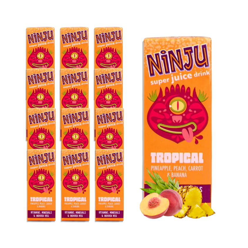 Ninju Tropical Super Juice 200ml bottle front view