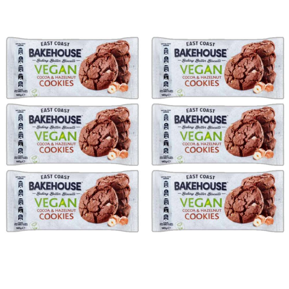 Bakehouse Vegan Cocoa & Hazelnut Cookies 220g