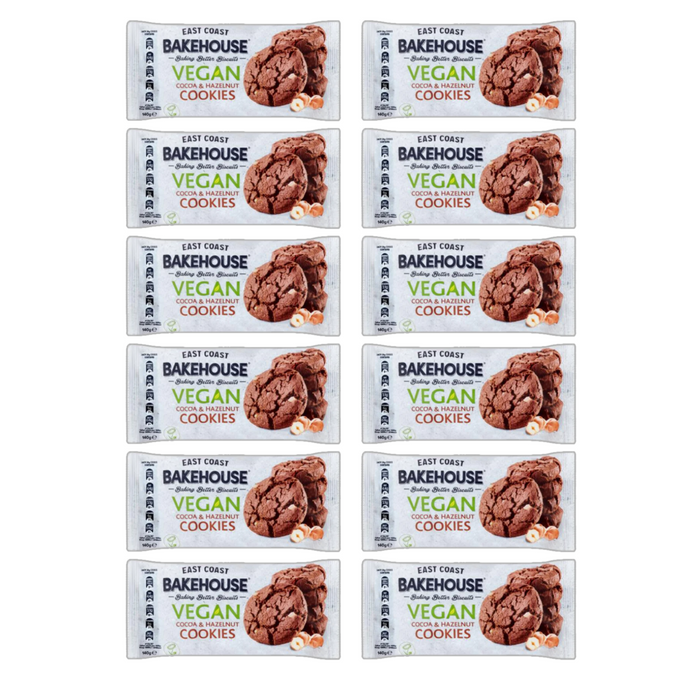 Bakehouse Vegan Cocoa & Hazelnut Cookies 220g