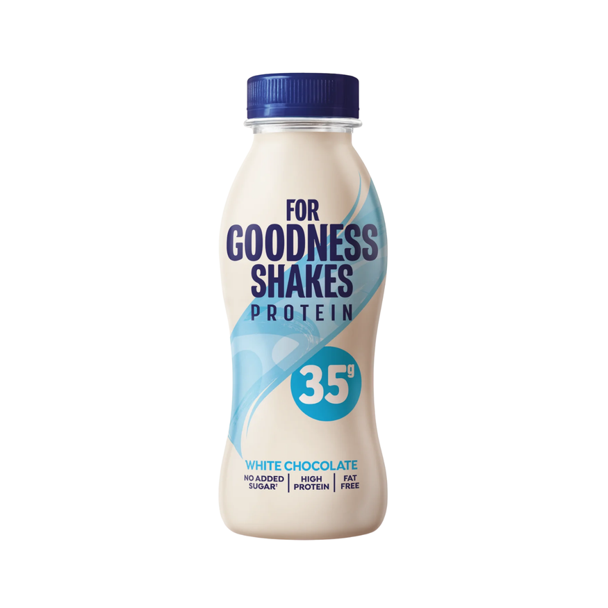 For Goodness Shakes White Chocolate 330ml x 8