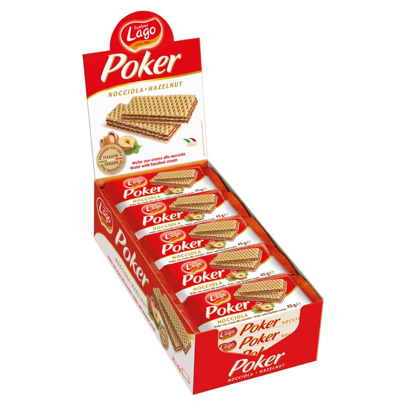 Lago Hazelnut Creme Wafers 20 x 45g