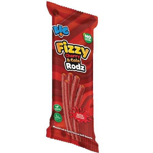 Big Juicy Cherry & Cola Liquorice Rodz 10 x 150g