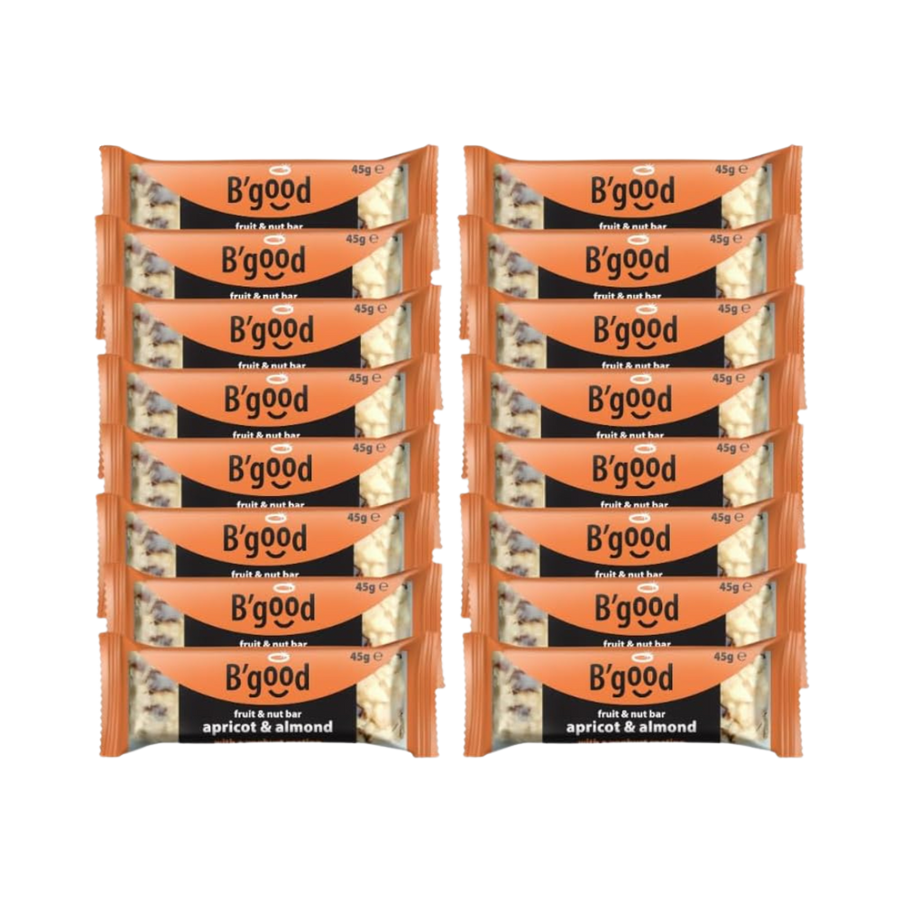 B'good Apricot and Almond Bar 16 x 45g