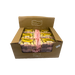Single RJ Bakewell Flapjack unwrapped showing cherry pieces and icing