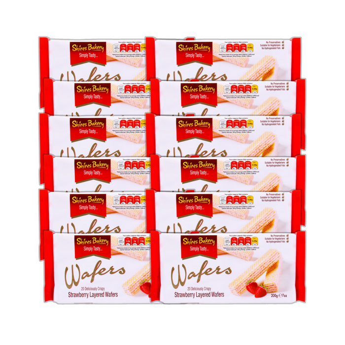 Strawberry Wafers 200g