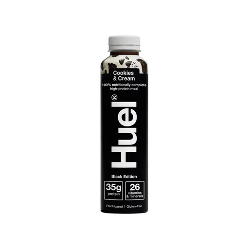 Vegan protein meal replacement cookies and cream flavour