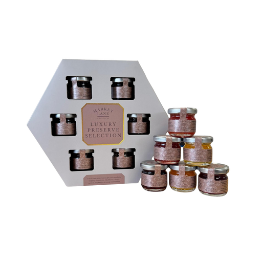 Market Lane Food Company luxury preserves gift set with six mini jars