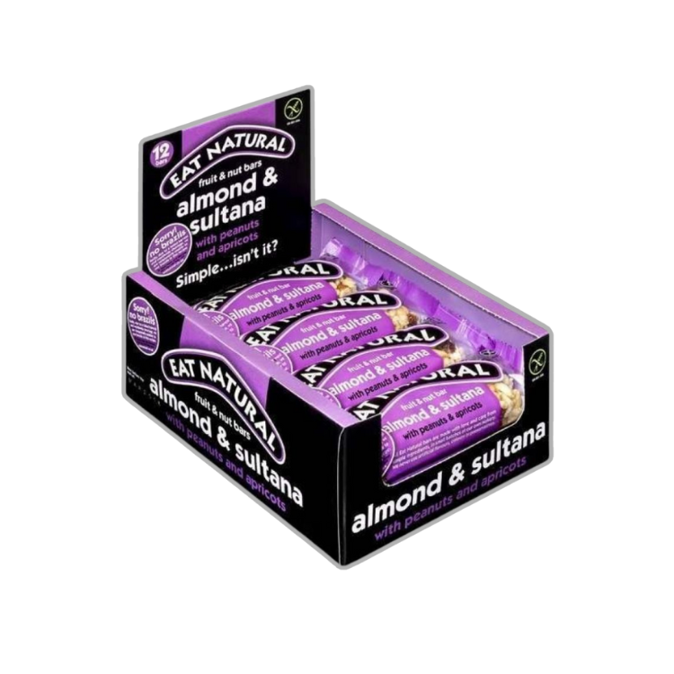 Almond & Sultana Bars (Pack of 12)