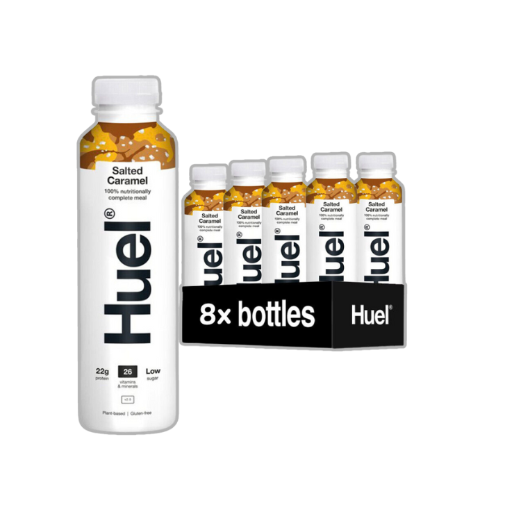 Huel Salted Caramel Complete Meal Drink 500ml (Pack of 8)