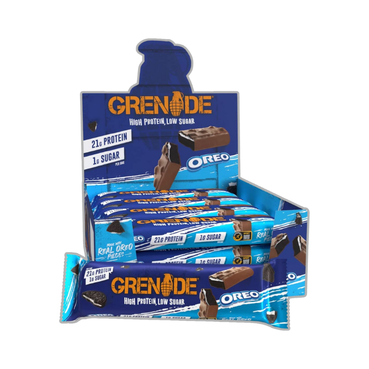 Grenade Oreo Protein Bar Packaging