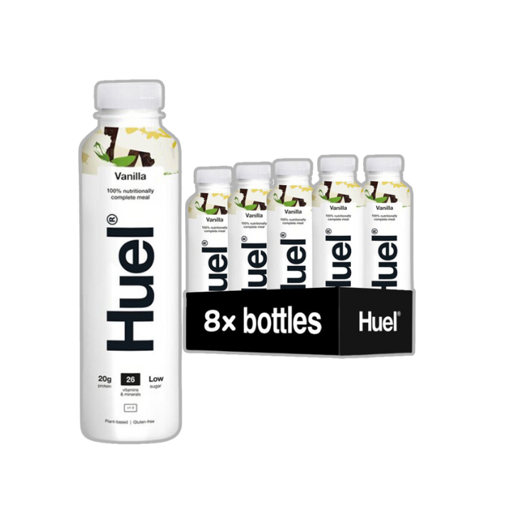 Huel Vanilla Complete Meal Drink 500ml (Pack of 8)