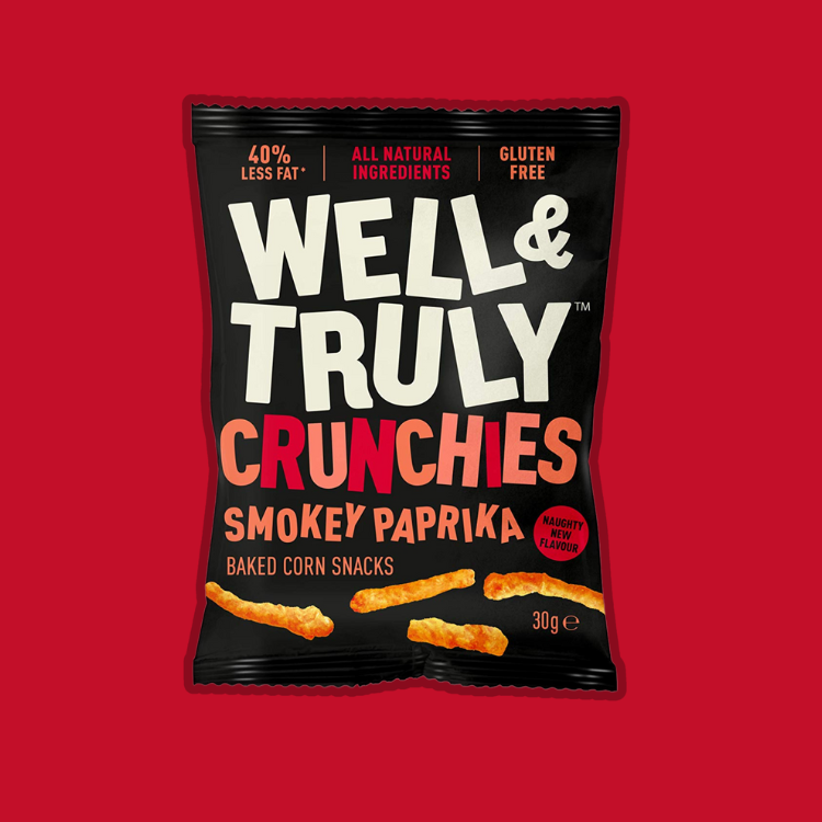Well & Truly Crunchy Smokey Paprika 10 x 30g