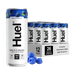 Huel Blue Raspberry Daily A-Z Vitamins Energy Drink can on a white background

