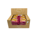 Unwrapped RJ Raspberry Flavour Flapjack Bar showing visible raspberry pieces

