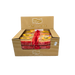 Unwrapped RJ Cherry & Coconut Flapjack Bar showing cherry pieces and coconut flakes

