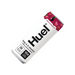 Chilled Huel can with condensation beside fresh cherries and raspberries

