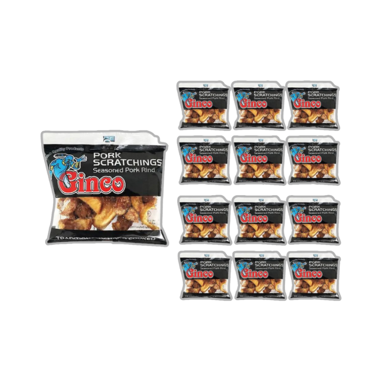Pork Scratchings by Ginco 12 x 42G
