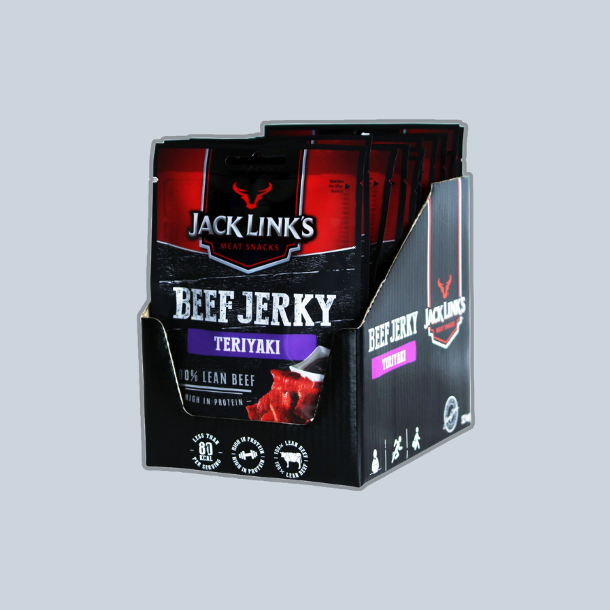 Jack Link's Beef Jerky Teriyaki 12 x 25g