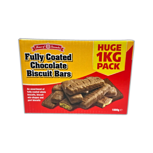Fully Coated Chocolate Broken Biscuit Bars 1kg pack